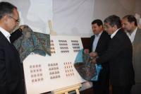 مراسم رو نمایی از هشت تمبر صنایع دستی اصیل استان فارس در جشن بزرگداشت روز جهانی صنایع دستی 